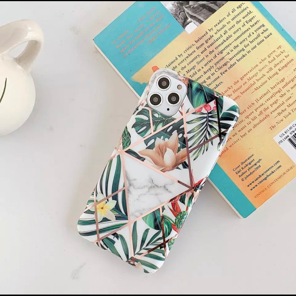 Green floral iphone11/11Pro/11ProMax Case